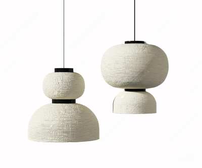 现代吊灯3D模型下载